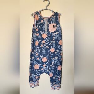 Floral Sleeveless Romper